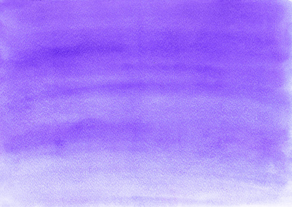 均匀紫色梯度水彩背景。用刷子画在纸的质地上。用于设计邀请web布局