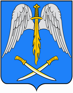 徽章的阿尔汉格尔斯克村。克拉斯诺达尔地区