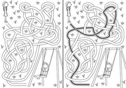 说明了秋千迷宫
