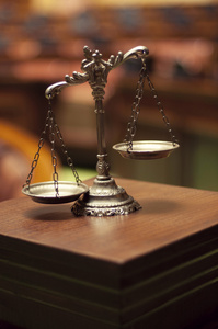 审判法庭 法律和正义 c 装饰尺度