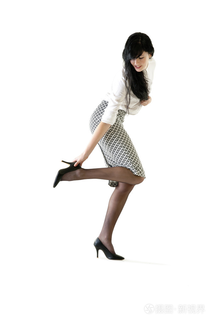 穿高跟鞋的女人