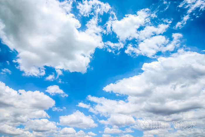 清除与云的蓝天为背景壁纸 粉彩天空壁纸照片 正版商用图片0sra48 摄图新视界