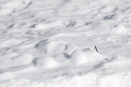 美丽的冬天雪景观