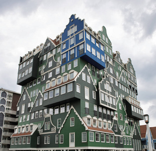 Zaandam 传统荷兰建筑结构酒店