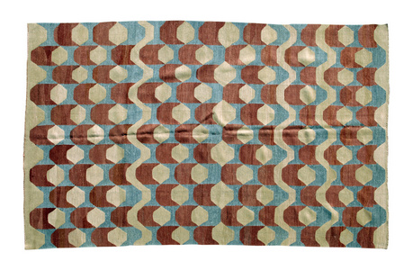 手工制作 羊毛 古董地毯