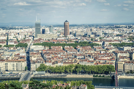 里昂法国, 欧洲鸟瞰图