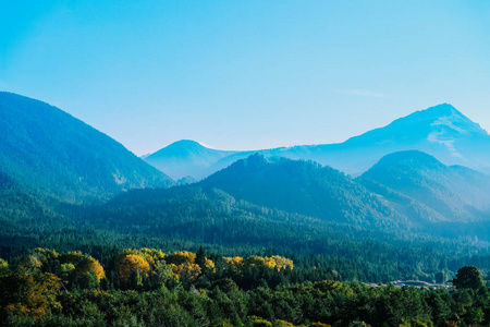 高山山徒步旅行天堂风景, 没有人照片