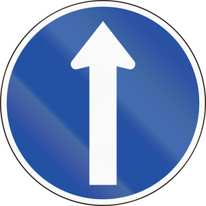 韩国洗涤标志韩国强制性方向标志-直走照片