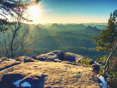 天亮春天的早晨性质.