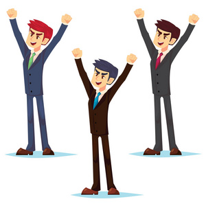 现代生活方式人类情感和肢体语言概念插图矢量卡通平面风格.