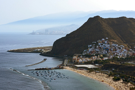 Las Teresitas 海滩，特内里费岛西班牙