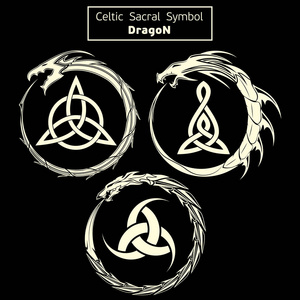 维京的神圣象征.古老的骶的凯尔特人的标志.炼金术, 宗教, 灵性.