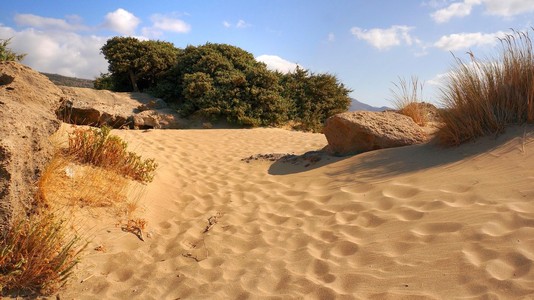 希腊克里特岛海滩