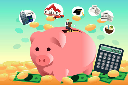 财务规划图片-财务规划素材-财务规划插画-摄图新视界