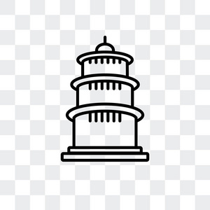 北京标志北京天坛矢量图标隔离在透明背景下, 天坛在北京标志设计照片