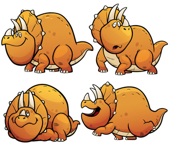 恐龙卡通人物照片