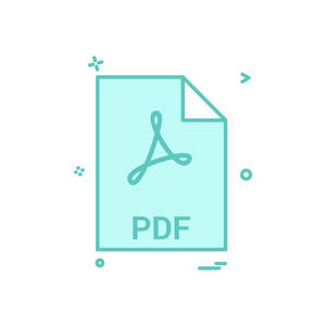 pdf 文件文件扩展名文件格式图标向量