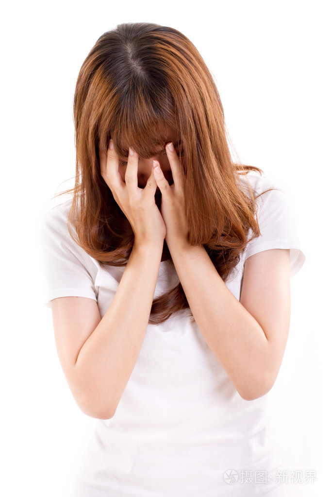 绝望,悲伤, 不开心, 沮丧, 无望的女人做 facep