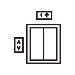 电梯双开门设计图片