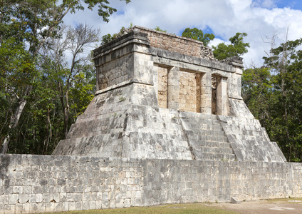 kukulkan 在关于尤卡坦半岛，墨西哥奇琴伊察金字塔