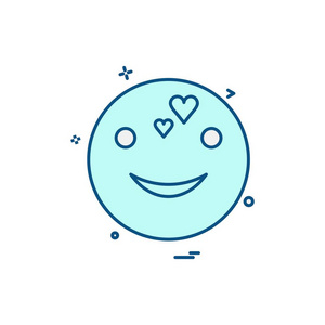 emoji 表情图标设计矢量图