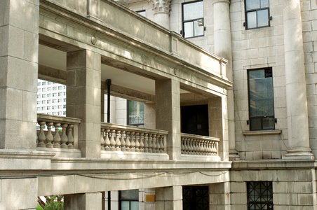 西方建筑在首尔德寿宫图片