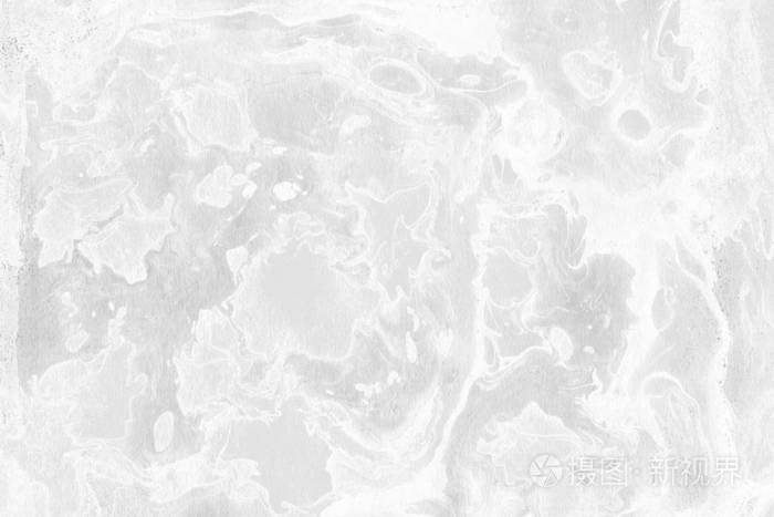 银色大理石背景与油漆飞溅纹理