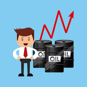 石油价格的业务图标