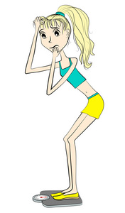 骨瘦如柴的女孩图片