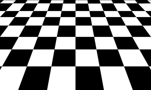 黑色和白色棋盘的背景
