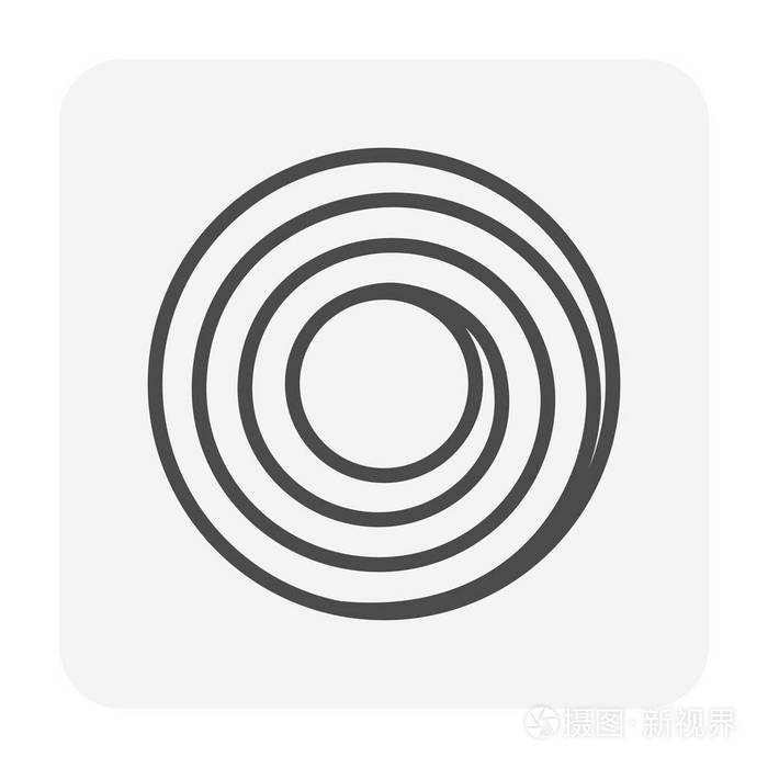 钢板卷图标, 64x64 完美像素和可编辑笔画