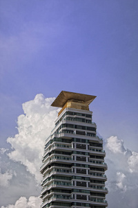 泰国曼谷豪华公寓的顶部