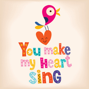 你使我的心歌唱