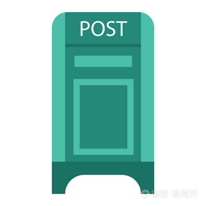 邮政邮箱矢量图插画-正版商用图片0swica-摄图新视界