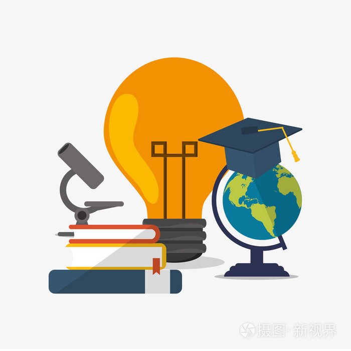 教育和地球地球仪学术界相关图标图像