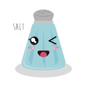 卡通盐图片