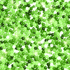 闪光无缝纹理。令人钦佩的绿色粒子。无尽的图案由闪闪发光的亮片。Mem