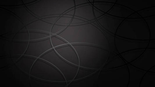 暗色阴影相交圆的抽象背景照片