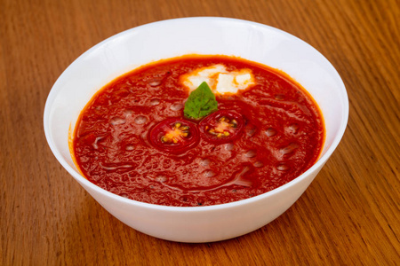 冷西班牙凉菜番茄汤
