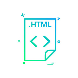 Html 应用程序下载文件文件格式图标矢量设计