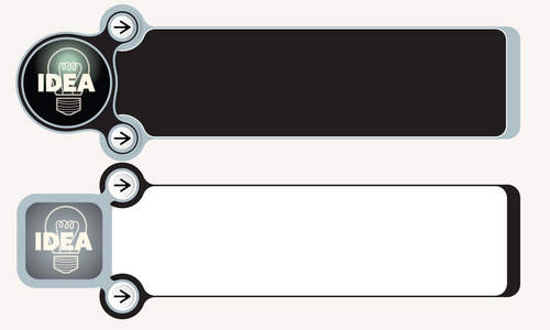 两个抽象框你文字和思想的符号