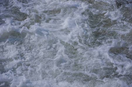 水波, 水压的变化引起的压力和风, 冲击, 地震, 海景, 撞击海浪波涛汹涌的海洋
