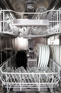 在现代洗碗机机菜