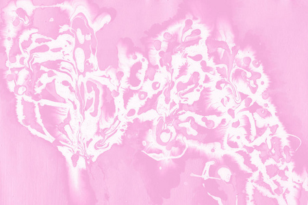 五颜六色的粉红色大理石墨纸纹理。混乱抽象有机设计