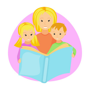 她的孩子们的母亲阅读本书