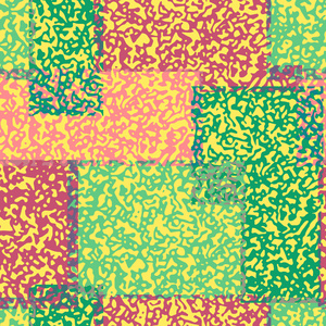抽象网格无缝混沌模式与矩形分割