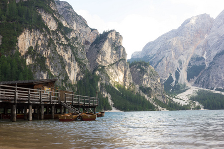 Braies 湖景房