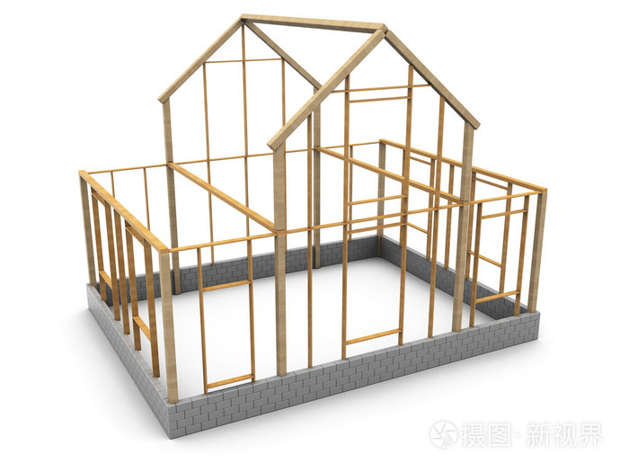 木框架房屋建筑