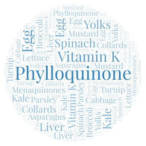 Phylloquinone 字云