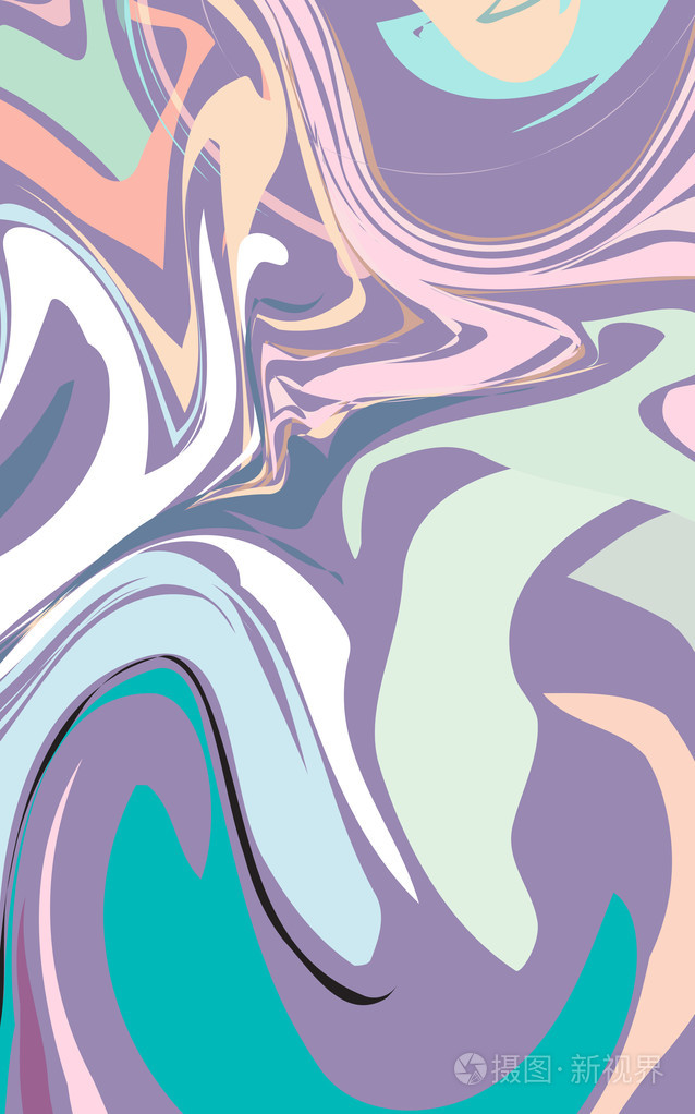 抽象画模板背景纹理矢量图